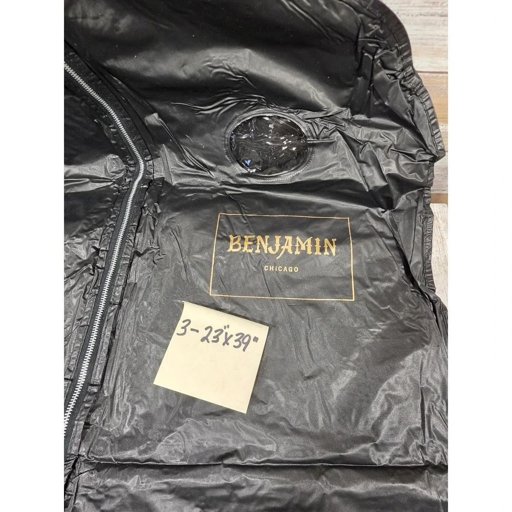 Lot of 6 Vintage Garment Bags Benjamin Chicago Hammonton Park Morrie Geyer Suit - Picture 9 of 9